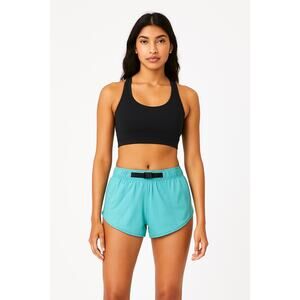 NANI Women’s Athletic Shorts Turquoise Size XL Adjustable Waistband